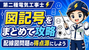 第二種電気工事士で覚えるべき図記号まとめ｜配線図問題を得点源にしよう