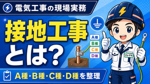 接地工事の種類とは？A種・B種・C種・D種の違いをわかりやすく解説