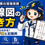 複線図の書き方を初心者向けに解説｜単線図から変換する手順と覚え方　